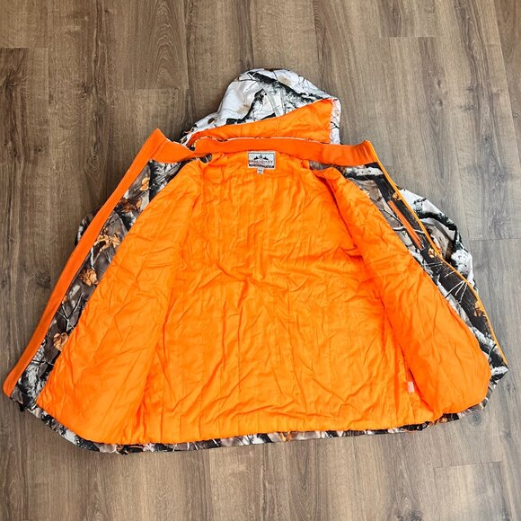 Legendary Whitetails Big Game Snow Camo Insulated Hooded Hunting Jacket 2XL - Picture 11 of 12
